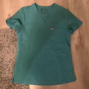 Figs scrub top- XS, marine, catrina